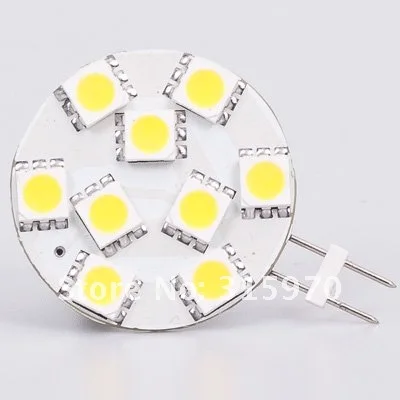 DHL /EMS free  g4 led lamp 9pcs 12VDC Led car light Led boat light 150LM 