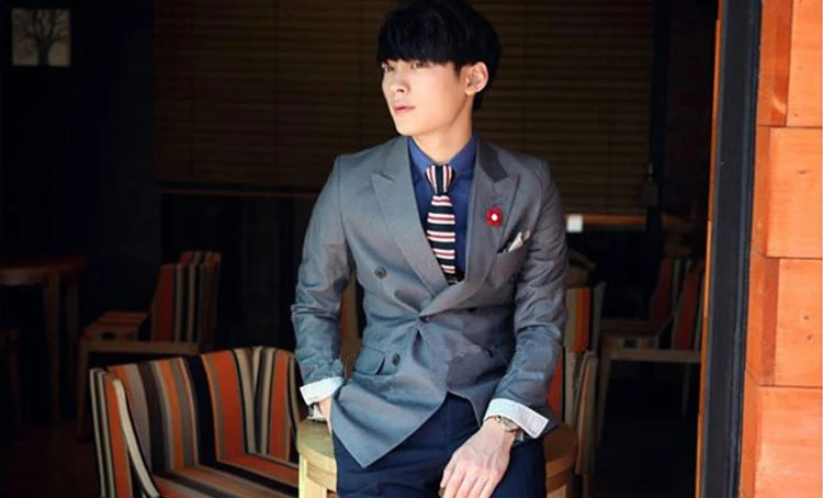 Men Knitted Skinny Ties Casual Woven Polyester Neckties for men Fashion Striped Mans Tie for wedding Free Shipping