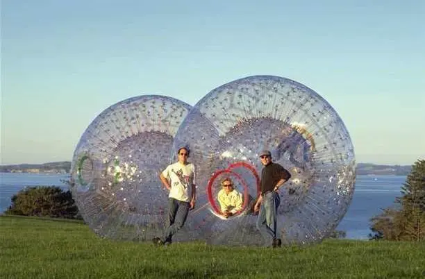 Высокое качество красочный футбол надувные тела zorb велосипедов диаметром 3.3 м 1.0 мм ПВХ