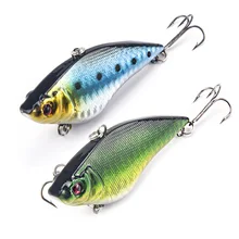 2PCS LOT Fishing Lure 7cm 16g Wobbler Fishing Lures Slow Floating Rocker Lifelike VIB Lure Kit