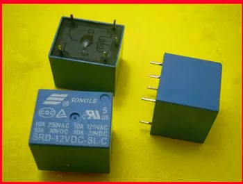 

Free Shipping!!! 10pcs 12V / 12VDC-SL-C relays / SPDT / Electronic Component