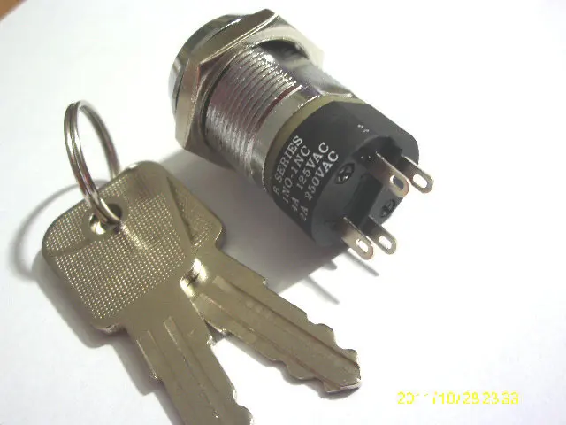 1 шт. ключ K2801 1NO-1NC переключатель включения/выключения блокировки