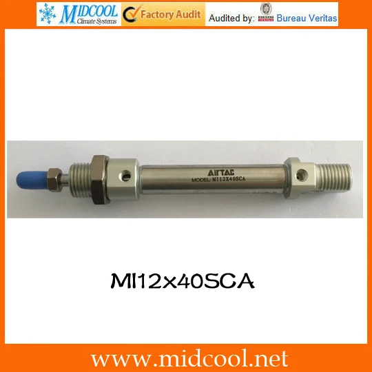 Оригинальный AirTAC Мини Пневматический цилиндр (Нержавеющая сталь ISO6432) МИ Серии