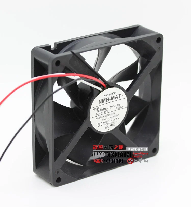 НМБ 3610rl-05w-s49 DC 24 В 0.22a 9025 9 см инвертор Сервер охлаждающий привод вентилятора шасси