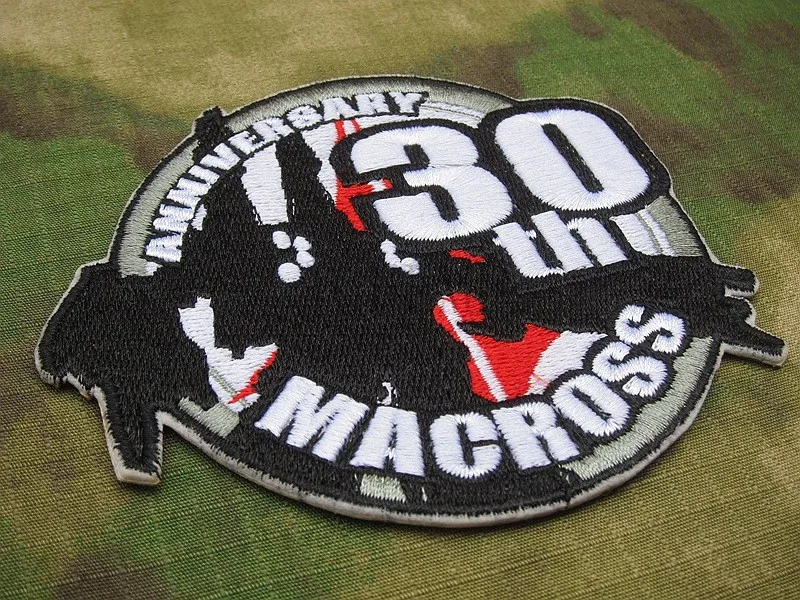 Robotech Macross 30-летняя команда вышитые патч B2537