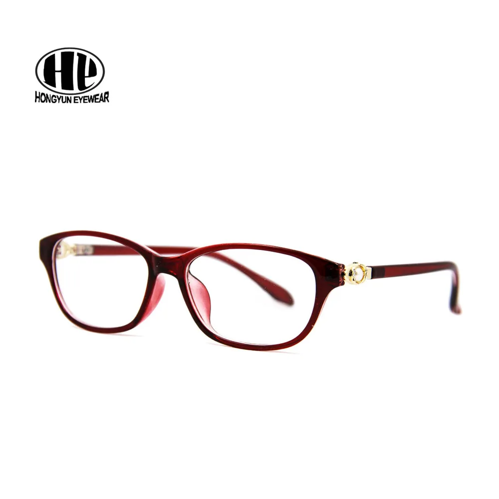Новые очки с ацетатными линзами oculos Женские винтажные высококачественные очки мужские прозрачные линзы оправа для солнцезащитных очков - Цвет оправы: Красный