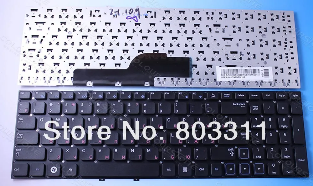 300E5A российские клавиатуры ноутбука для Samsung NP300 серии 305E5A 300V5A 305V5A клавиатура