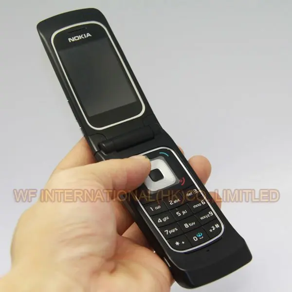 Nokia 6555 мобильный телефон разблокированный классический Флип Мобильный телефон& Русский Арабский Английский Клавиатура предложение бесплатно