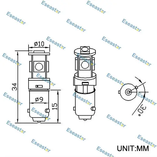 ESEASTAR-BAX9S-5-LED-SMD5050-CANBUS-SIZE
