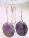 6 мм круглые Высокое качество природного фиолетовый кристалл 3 пряди 18-20 "necklace-nec5748