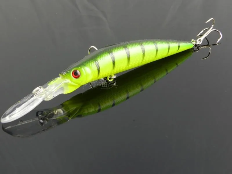 Свежий соленой воды рыбалка 14,5 см 14,7 г долго Casting minnow жесткая приманка приманки 6 шт./партия