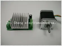 1 шт. Nema17 шаговый двигатель / 48 мм 1.8A 48n. Cm / 2 фазная 4-проводная + 1 шт. TB6600 1 4.5A драйвер шагового двигателя