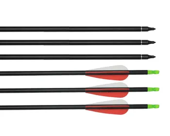 

2 dozens archery hunting carbon arrows 31 inch compound bow arrows
