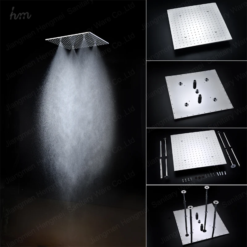 Two Function Ceiling Shower Head 20 Inch Misty Rain Bathroom Shower
