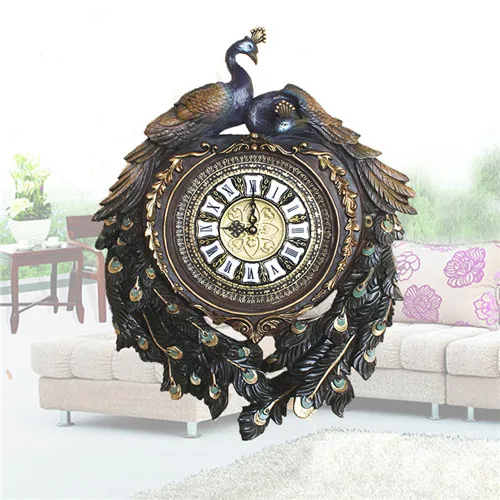 

Modern Creative Peacock Wall Clock