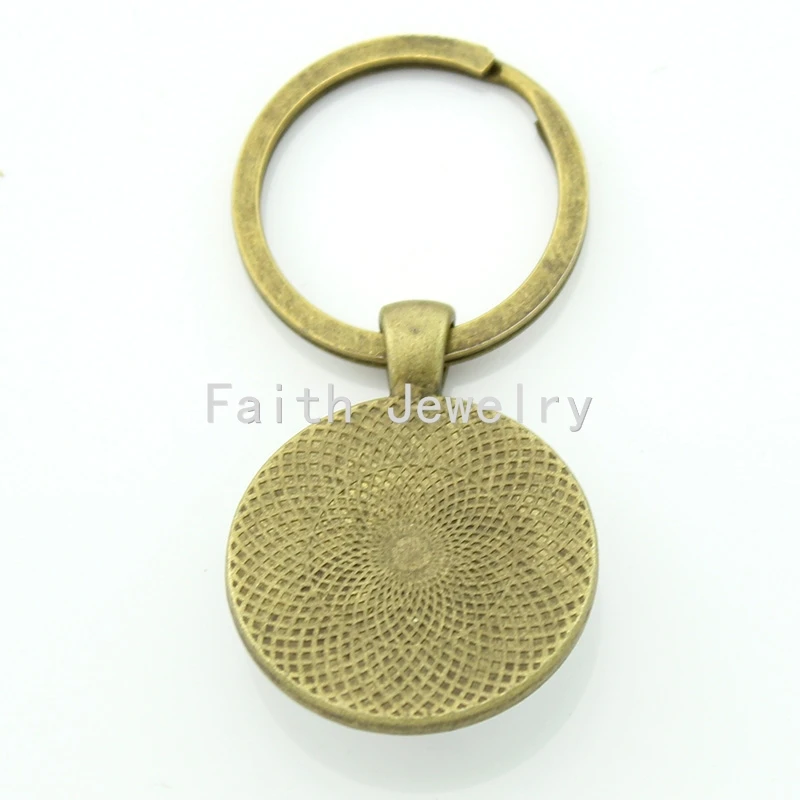 TAFREE Drum Kit silhouette key chain DJ turner mixer simple drum set profile pattern keychain drummer jewelry music gifts KC595|key chain|music