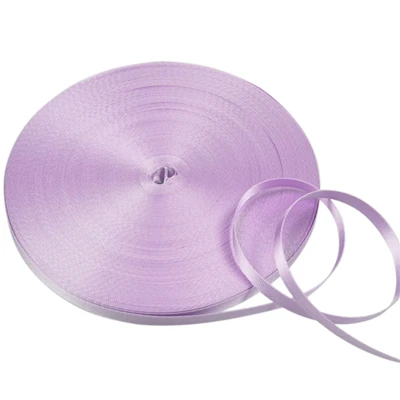 9 light purple 10 мм шириной 50 м/лот чистый цвет табби имитация нейлона тесьма для работы карты - Цвет: 9 light purple