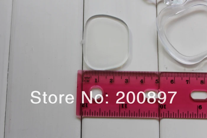 Акция подарок фото студия DIY прозрачный акриловый Apple Форма 4.3*4.5 см пустой брелок 100 шт./лот