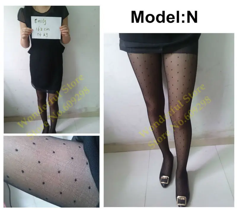 Sexy Pantyhose Tights Women Female Stockings Fashion Thin Sheer Long for Spring Fall Multi Pattern Free Shipping (12)