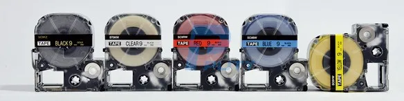 Хороший продавец LC-3TBN 9 мм черный на LC картриджа для labelworks LW-900P LW-100P