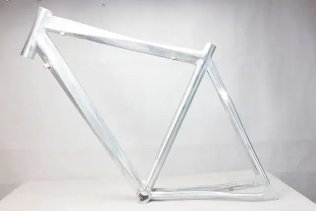 unpainted bike frame