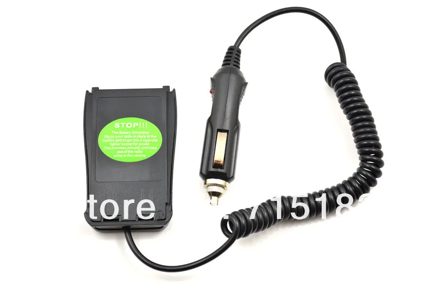 12V батарея Eliminator/Автомобильное зарядное устройство для Baofeng UV-B5/UV-B6