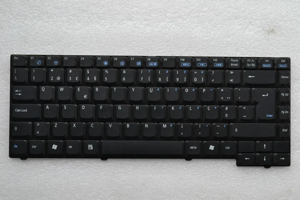 Бесплатная доставка новая клавиатура для ASUS A3A A3E A3H A3V F5 F5R F5V F5Z F5S G2 Великобритании Черный Клавиатура ноутбука (возвращение)