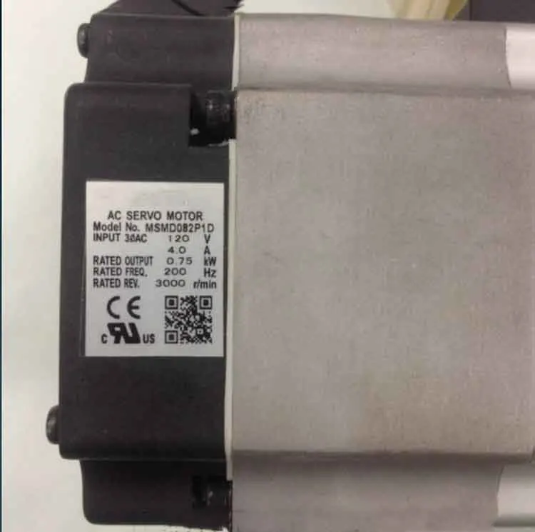 MSMD082P1D используется тестирование работы ac Серводвигатель MSMD082P1D Серводвигатель MSMD082P1D