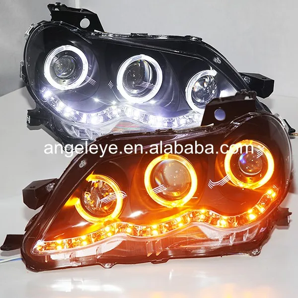 2005-2009Year для Toyota для REIZ светодиодный головной фонарь Angel Eye фары JC