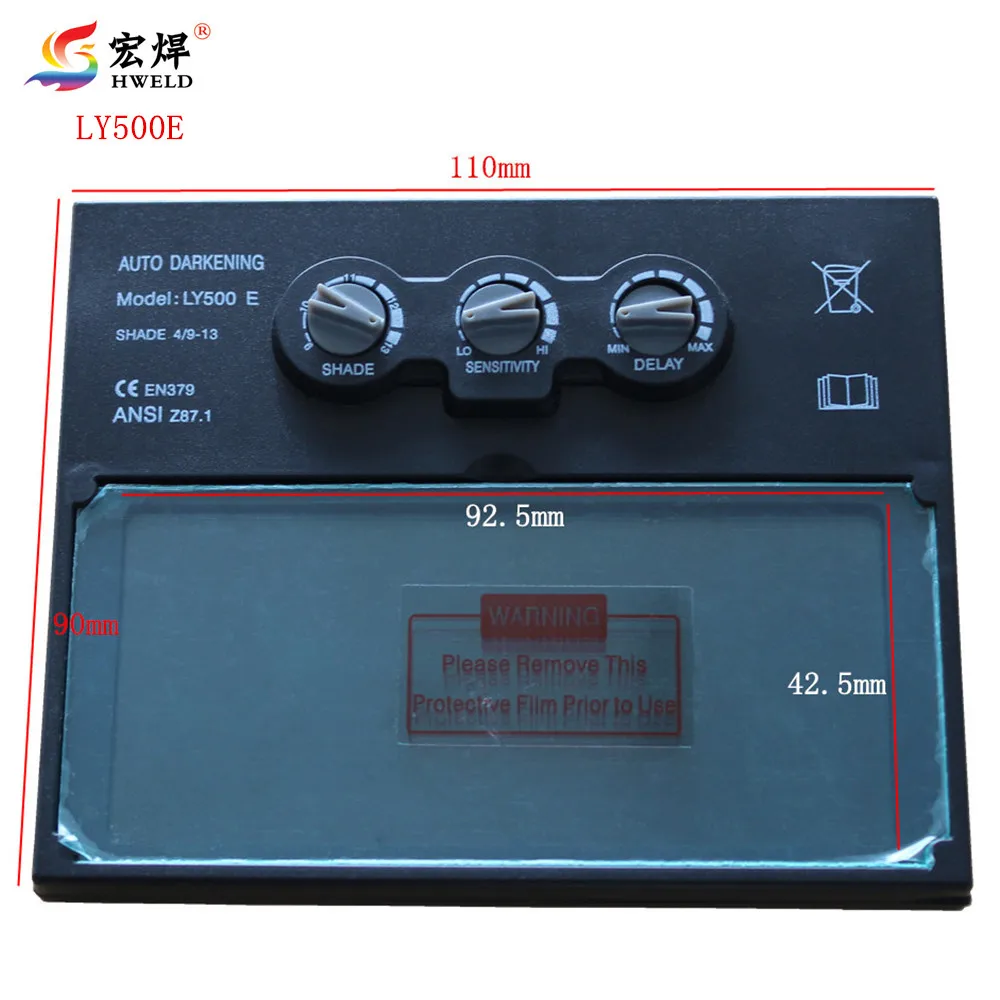 Солнечная Авто Затемнение линзы сварочный шлем/электросварки маски/Кепки фильтр