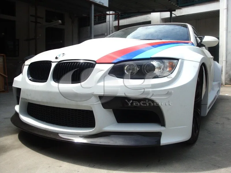 Углеродное волокно с FRP стеклом VRS GTRS3 стиль Widebody комплект подходит для BMW E92 E93 M3