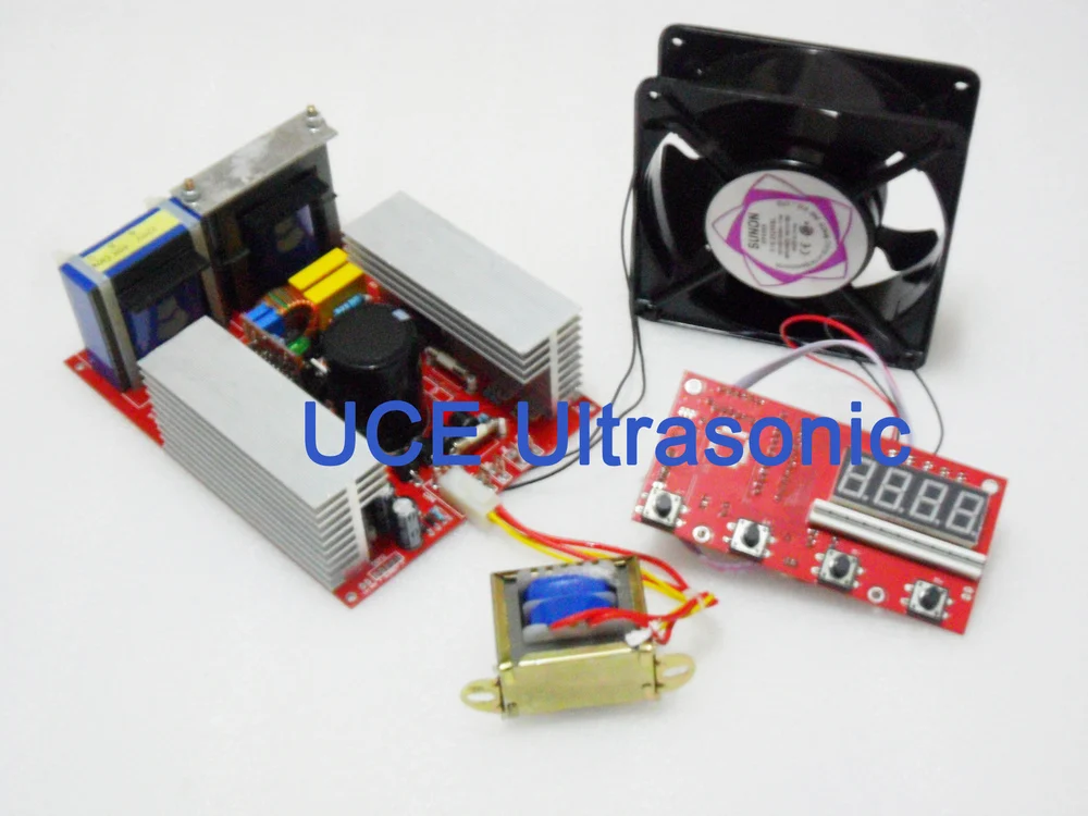 US $125.00 300W Ultrasonic Transducer Driver Pcb Generator 20khz25khz28khz30khz33khz40khz For Frequency Cleaning
