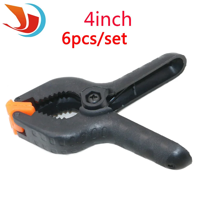 

6PCS 4 inch DIY Tools Plastic Nylon Toggle Clamps For Woodworking Spring Clip Photo Studio Grampo Clamp Hout