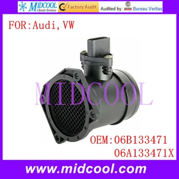 

New Mass Air Flow Sensor use OE No. 06B133471 , 06A133471X for Audi A4 A6 VW Passat