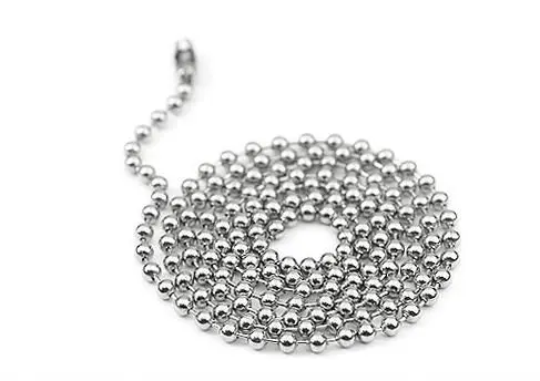 19.5Inch ball chain  316L stainless steel robot pendants chain Men's male necklace jewelry 10pcs GZ011