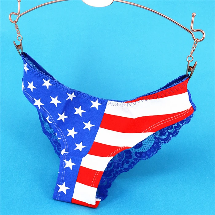 

Underwear lady's Sexy lace Underwear women Fashion cotton flag panties High Quality Underwear Women Hot-selling 15977691