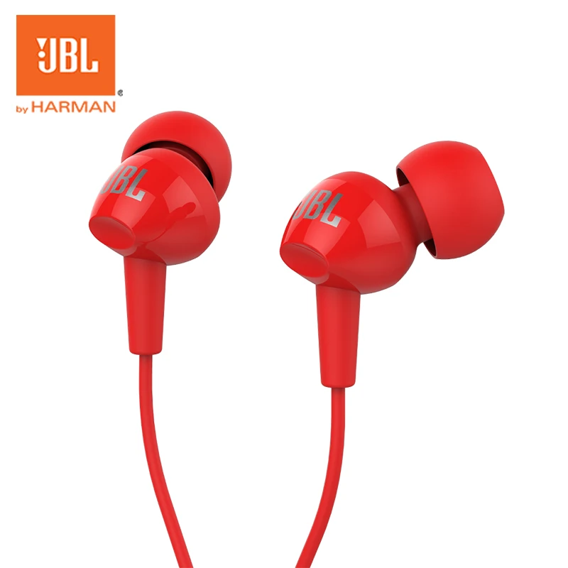 

Внутриканальные наушники с микрофоном JBL C100SIU