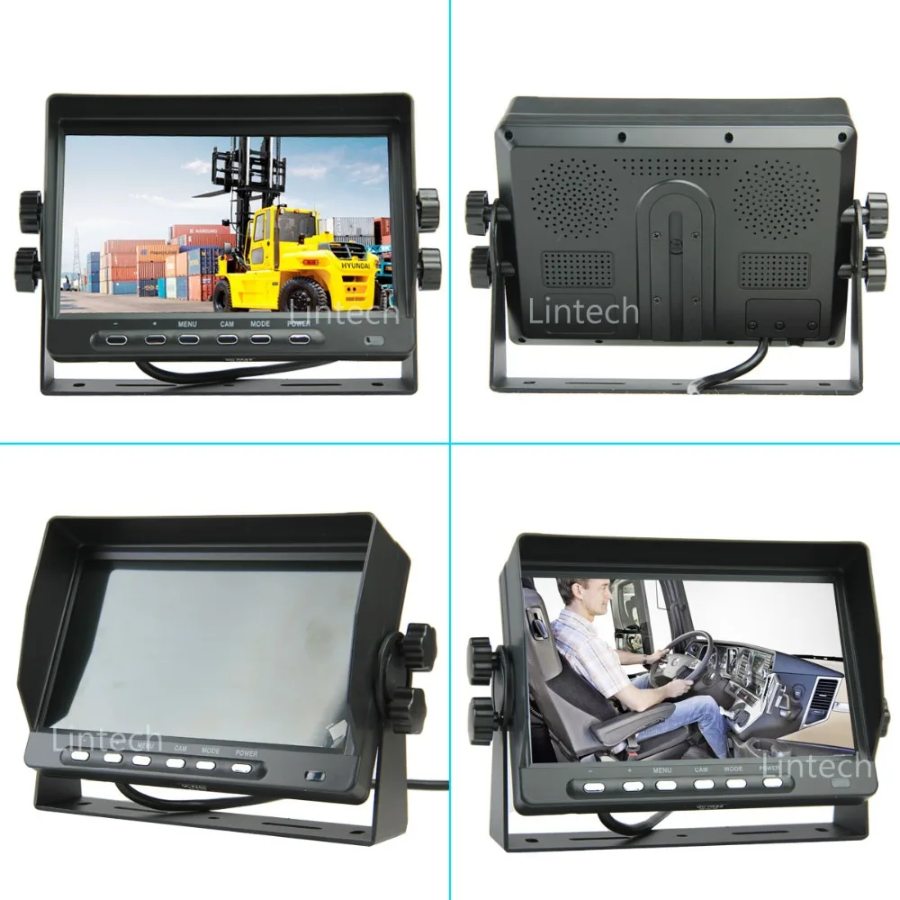 Автомобильная система заднего вида с камерой sony CCD цифровой монитор для грузовика прицепа трактора сверхмощного транспортного средства