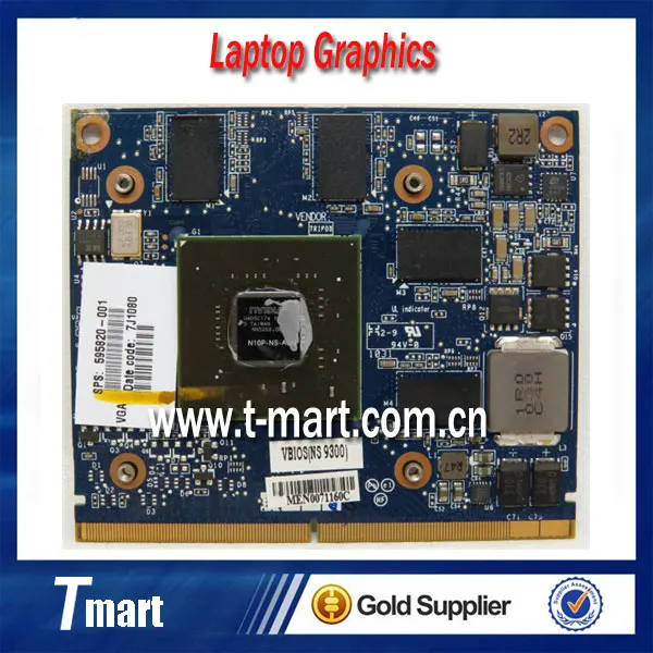 100% Original nVIDIA NVS 5100M Video Card 1GB DDR3 128bit N10P-NS-A3 for HP 8540P 8540W free shipping