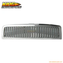 Подходит 94-02 Dodge Ram 1500 2500 3500 по вертикали Стиль Передняя решетка гриль Chrome капот Гриль США отечественные Лидер продаж