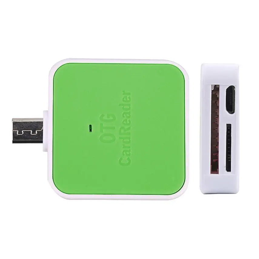 2 в 1 Usb Otg кардридер Micro Usb Otg Tf/Sd кардридер телефонный удлинитель-переходник флэш-накопитель адаптер для смартфона компьютера