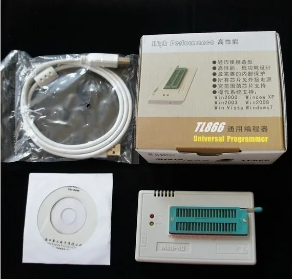 USB MiniPro TL866CS универсальный программатор BIOS флэш-память EEPROM 8051 AVR GAL ПИК SPI