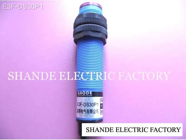 Фотоэлектрический датчик, E3F-DS30P1, PNP, 3-wire НЕТ, диаметр 18 мм, диффузное отражение типа, инфракрасная система охранной сигнализации