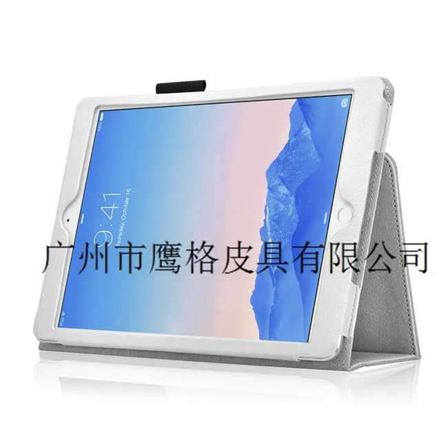 Gligle 200 шт/партия стиль Стенд чехол для Apple iPad Air 2 сна Смарт планшет кожаный чехол - Цвет: white