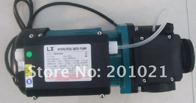 Спа насос для ванны XDA100 lx водяной насос с автоматическим выхлопом, без защиты от воды ONGA SPABATH спа ванна горячий насос Замена