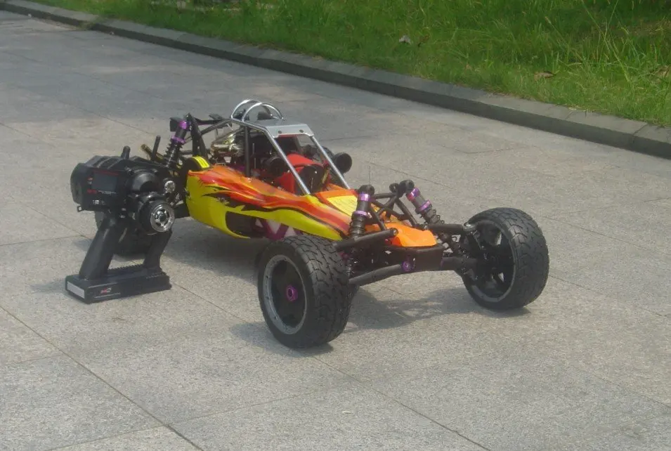 26CC Baja 5B SS+ DDM копия трубы+ на дорожное колесо+ 2,4G 3 канала управления+ стальной бык бар