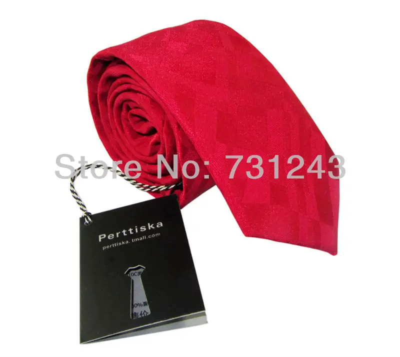 New man's Casual slim Neckties Men's Classic ties Wedding Brand Male red blue necktie High Quality