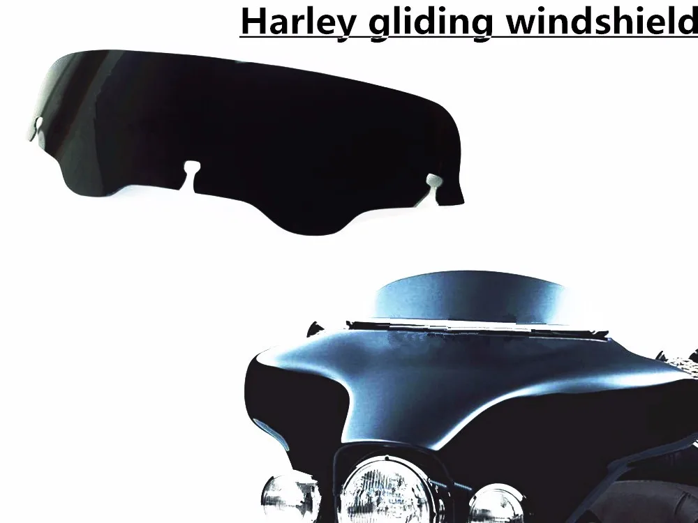 Дымчатый серый " Обтекатели ветрового стекла для Harley Electra Glide Ultra FLHTC FLHTK EFI FLHTCI FLHT FLHTCU ветровое стекло
