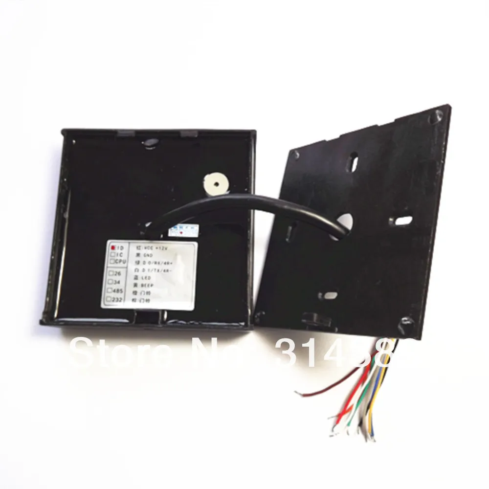 EM4100 125 кГц клавиатура PinCode 86*86 мм ко Выбить Окно WG26 RFID ID Card Reader