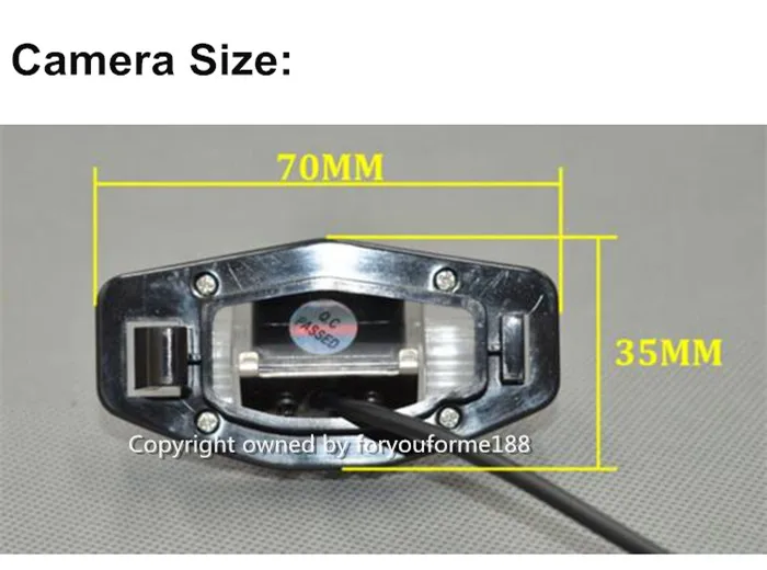Автомобильное Зеркало с ЖК дисплеем TFT 5 дюймов + Водонепроницаемая камера